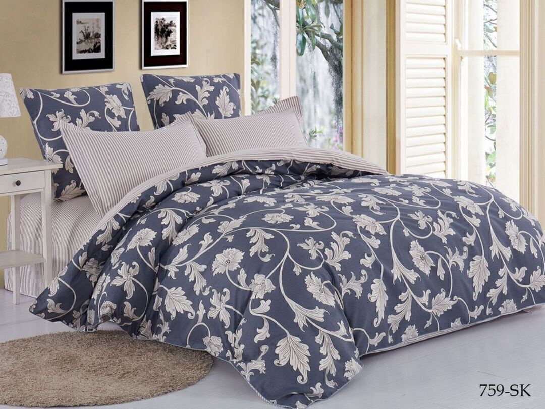 КПБ 2сп сатин в коробке (нав 70*70) Satin de Luxe SK Клео <759-SK>