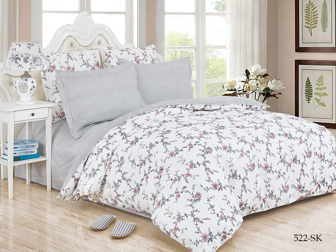 КПБ семейный сатин в коробке Satin de Luxe SK Клео <522-SK>