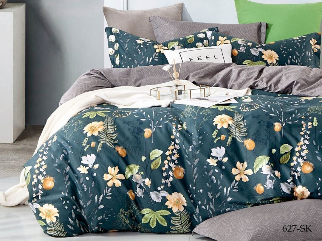 КПБ 2сп сатин в коробке (нав 70*70) Satin de Luxe SK Клео <627-SK>
