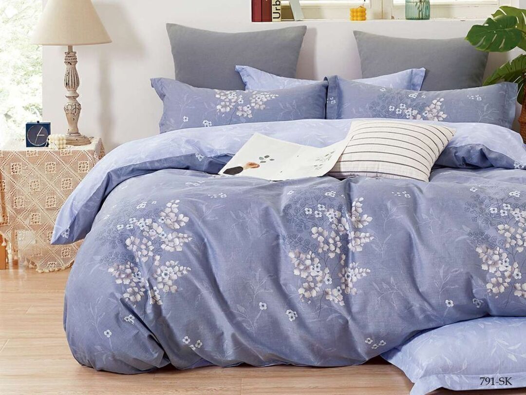 КПБ 2сп сатин в коробке (нав 70*70) Satin de Luxe SK Клео <791-SK>