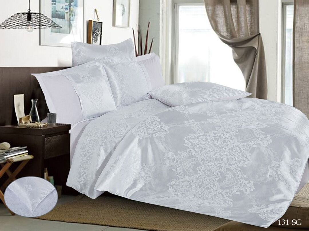 КПБ евро сатин-жаккард Satin Jacquard SG Клео <SG-131>