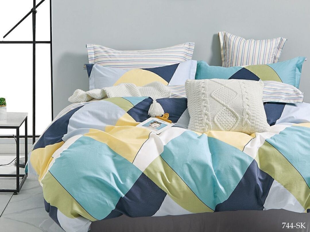 КПБ 2сп сатин в коробке (нав 70*70) Satin de Luxe SK Клео <744-SK>