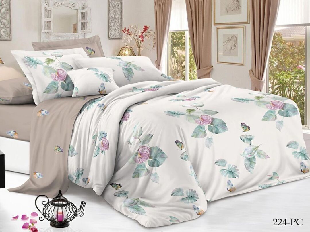 КПБ 1,5сп поплин Pure Cotton PC Клео <PC-224 Скидка>