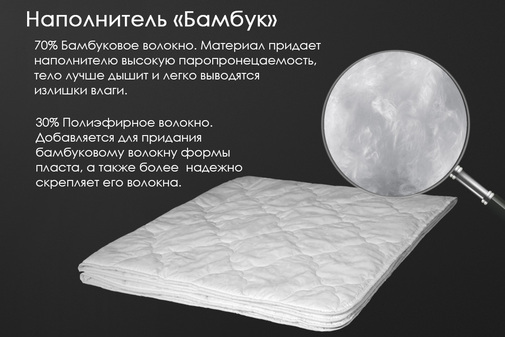Одеяло бамбук микрофибра Реноме