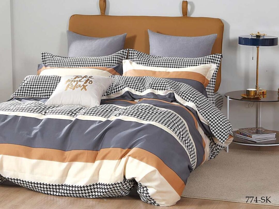 КПБ 2сп сатин в коробке (нав 70*70) Satin de Luxe SK Клео <774-SK>