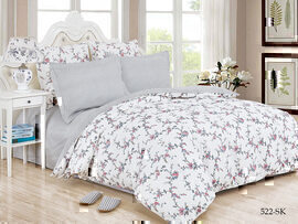 КПБ семейный сатин в коробке Satin de Luxe SK Клео <522-SK>