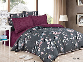КПБ евро сатин в коробке Satin de Luxe SK Клео <526-SK>