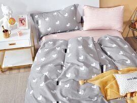 КПБ 1,5сп сатин в коробке (нав 70*70) Satin de Luxe SK Клео <0052-SK>