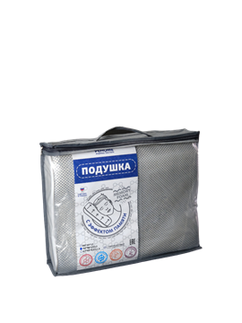 Подушка ортопедическая Memory foam Реноме<14/307,  Эргономика С (сетка), 50*38*12>