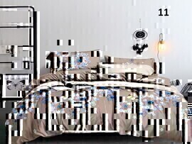 КПБ 1,5сп сатин Люксор <11 (75м) З A/B (K) Скидка>