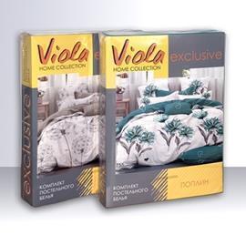КПБ 1,5сп поплин Exclusive Viola <ПВ14-1287>