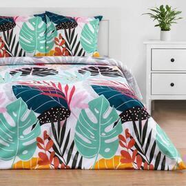 КПБ 1,5сп поплин Этель <Colored tropics-1, нав.70*70-2шт>