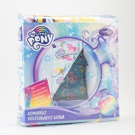 КПБ детский 1,5сп бязь Мульты <5270995  Rainbow vibes  My Little Pony Neon>
