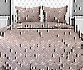 КПБ 1,5сп бязь Бояртекс (Акварель) <122 Треугольники вид 1/10>
