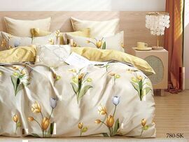 КПБ 1,5сп сатин в коробке (нав 70*70) Satin de Luxe SK Клео <780-SK>